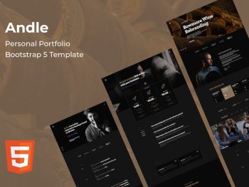 Andle - Personal Portfolio Bootstrap 5 Template Yazı Tipi