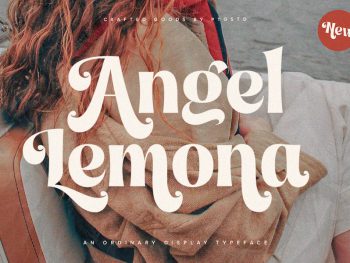 Angel Lemona | Ordinary Display Yazı Tipi