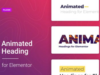 Animated Heading for Elementor WordPress Eklentisi