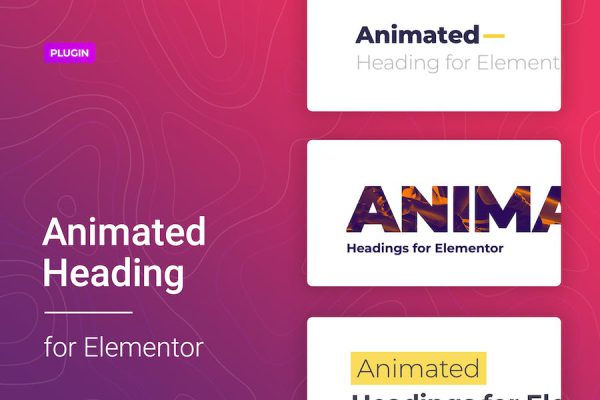 Animated Heading for Elementor WordPress Eklentisi