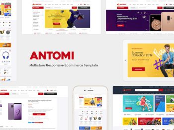 Antomi - Theme for WooCommerce WordPress Teması