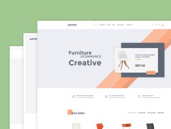 Anton - Furniture WooCommerce WordPress Teması