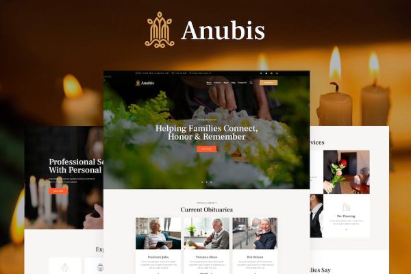 Anubis WordPress Teması