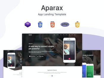 Aparax - App Landing Template Yazı Tipi