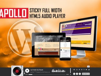 Apollo - Sticky Full Width HTML5 Audio Player WordPress Eklentisi