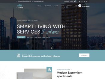 Aports - Single Property WordPress Teması