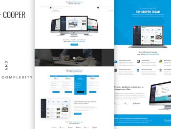 App Landing HTML Template Yazı Tipi