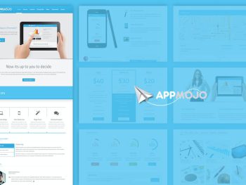 App Mojo - Single Page Software Promotion HTML Yazı Tipi