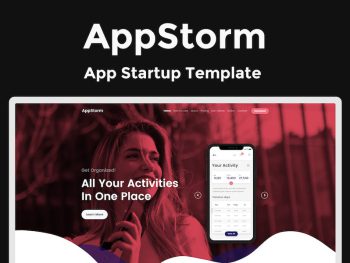 AppStorm - App Startup Template Yazı Tipi