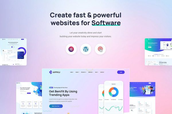 Appku – SaaS Landing Page WordPress Teması