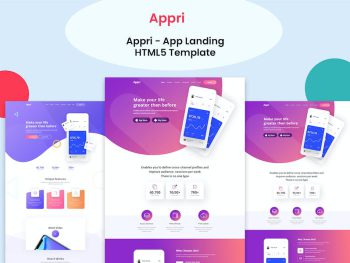 Appri - App Landing HTML5 Template Yazı Tipi