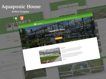 Aquaponic House HTML5 Template Yazı Tipi