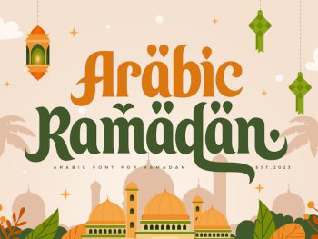 Arabic Ramadan - Arabic Font For Ramadan Yazı Tipi