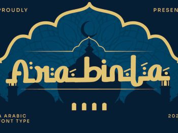 Arabinta - Arabic Ramadhan Font Yazı Tipi