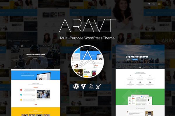 Aravt - Creative MultiPurpose WordPress Teması