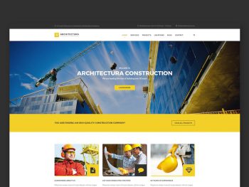 Architectura - Construction HTML Template Yazı Tipi