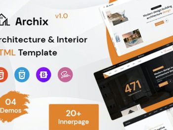 Archix - Architecture & Interior Template Yazı Tipi