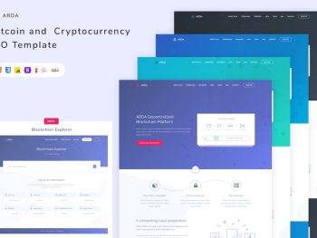 Arda Bitcoin and Cryptocurrency ICO HTML Template Yazı Tipi