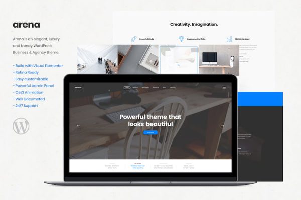 Arena - Business & Agency WordPress Teması