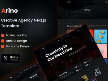 Arino - Creative Agency Nextjs Template Yazı Tipi