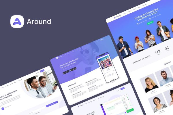 Around - Multipurpose Business WordPress Teması