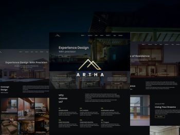 Artha - React Interactive Interior Template Yazı Tipi