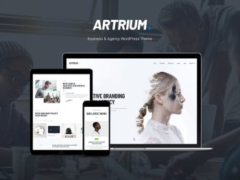 Artrium - Creative Agency & Web Studio WP Theme WordPress Teması