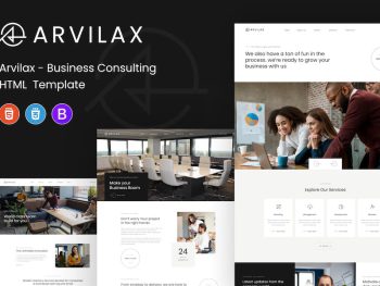 Arvilax - Business Consulting HTML Template Yazı Tipi