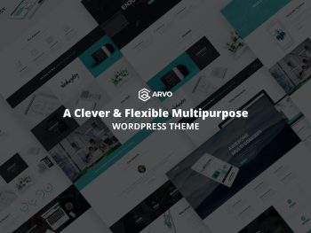 Arvo - A Clever & Flexible Multipurpose WordPress Teması