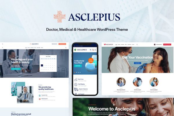 Asclepius WordPress Teması