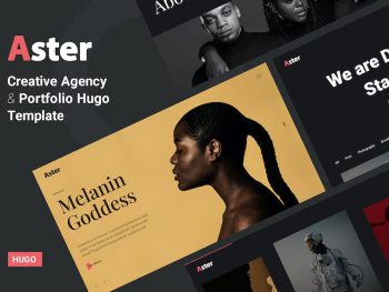 Aster - Creative Portfolio Agency Hugo Theme Yazı Tipi