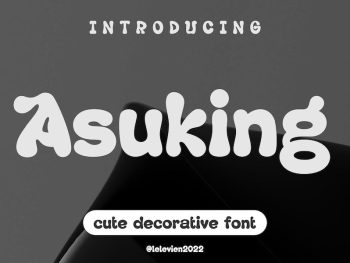 Asuking Font Yazı Tipi