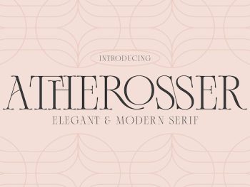 Atherosser - Elegant Classic Serif Yazı Tipi