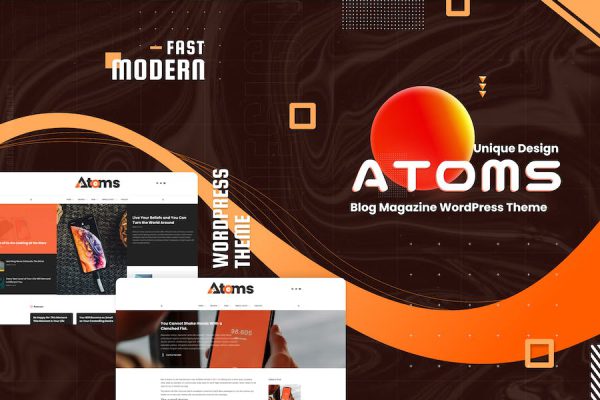 Atoms WordPress Teması