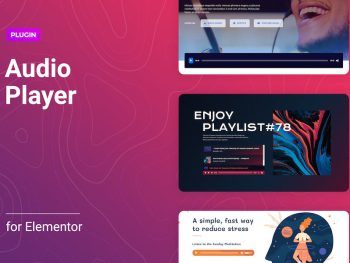 Audio Player with Controls Builder for Elementor WordPress Eklentisi