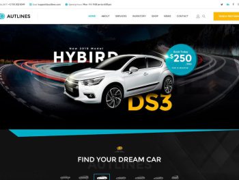 Autlines - Autodealer HTML Template Yazı Tipi