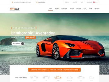 Auto Club - Car Dealer HTML Theme Yazı Tipi