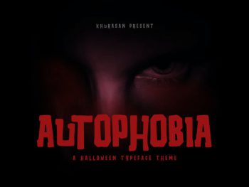 Autophobia Yazı Tipi
