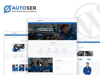 Autoser - Car Repair & Auto Services WP Theme WordPress Teması