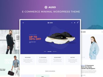 Auxo – Minimal WooCommerce WordPress Teması