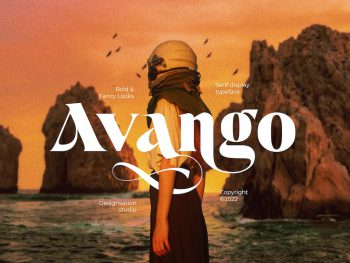 Avango Display Serif Yazı Tipi