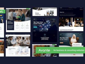 Avante - Business HTML Template Yazı Tipi