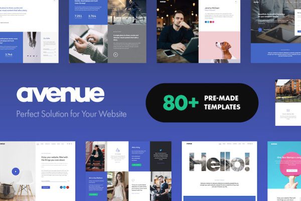 Avenue - Creative Multi-Purpose WordPress Teması