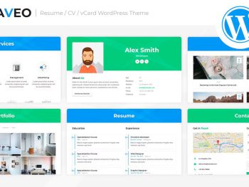 Aveo - Resume WordPress Teması