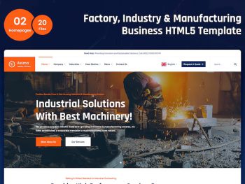 Axima - Factory and Industry HTML5 Template Yazı Tipi