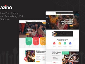 Azino - Nonprofit Charity HTML Template Yazı Tipi