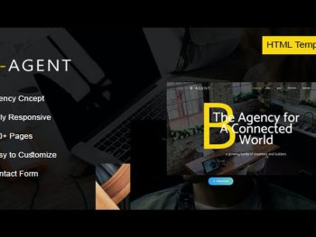 B-Agent - Agency HTML Template Yazı Tipi