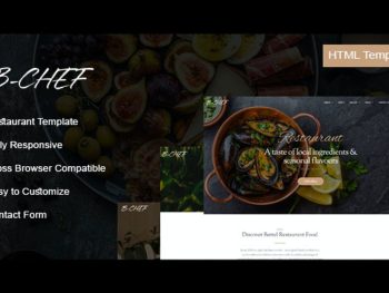 B-Chef - Restaurant HTML Template Yazı Tipi