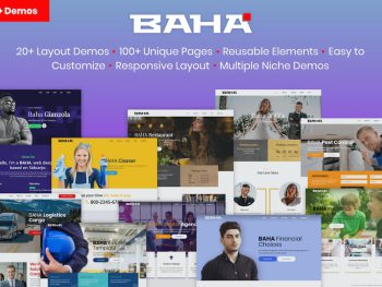 BAHA - Responsive Multi-Purpose HTML Template Yazı Tipi