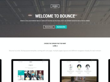 BOUNCE - Responsive Multipurpose Template Yazı Tipi